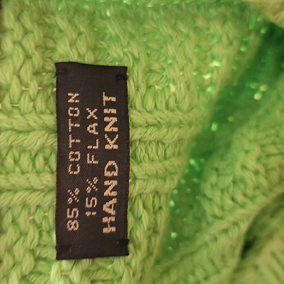 POLO BY RALPH LAUREN  GREEN SWEATER - Picture 15 of 15